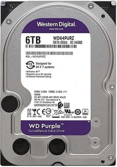 Wd Purple, Wd64purz, 3.5\