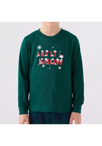 Arnetta Ar3131c Erkek Çocuk Kışlık Pijama Takım Koyu Yeşil