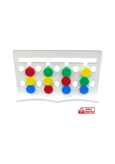 Four Colour Game Zeka Strateji Görsel Algı Aile Kutu Oyunu