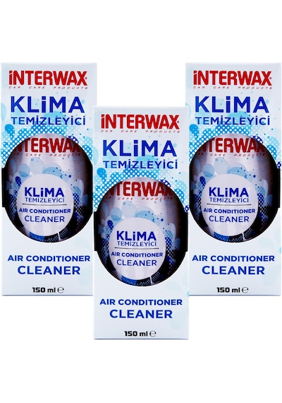 Interwax 3 Adet Limon Kokulu Klima Temizleyici Klima Fresh
