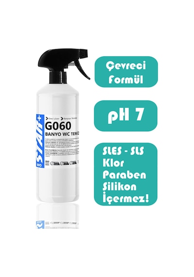Güçlü Banyo Temizleyici Ve Kireç Çözücü Sprey Mentol Kokusu 1000 Ml
