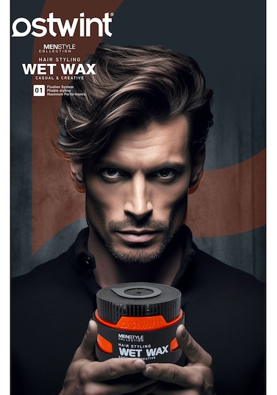 Ostwint Saç Şekillendirici Wet Wax 150 Ml - No: 3