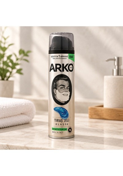 Teneke Tıraş Jeli 200 Ml Classic