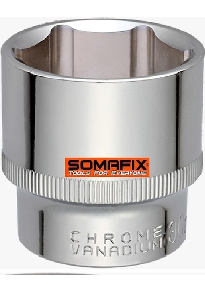Somafix 3/4" 6 Köşe Ağır Lokma 46 Mm