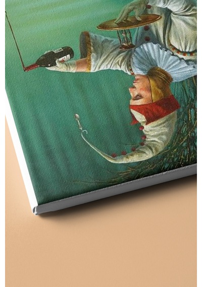 Webstyle Sayılarla Boyama Seti Kasnaklı Zaman Gölü 50 X 65 Cm