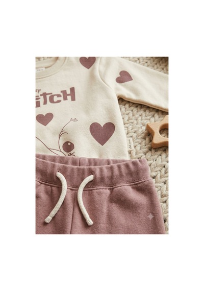 Uğur Bebe Kız Çocuk Stitch %100 Pamuk Eşofman Takımı Ekru Sweatshirt Bol Paça Vizon Renk Alt 2'li Spor Şık Takım Bej Vizon Bej Vizon Uğur Bebe Kız Çocuk Stitch %100 Pamuk Eşofman Takımı Ekru Sweatshirt Bol Paça Vizon Renk Alt 2'li Spor Şık Takım Bej Vizon Bej Vizon