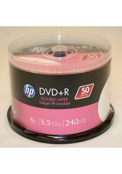Dvd+r Dl 8.5g Printable 50 Cakebox