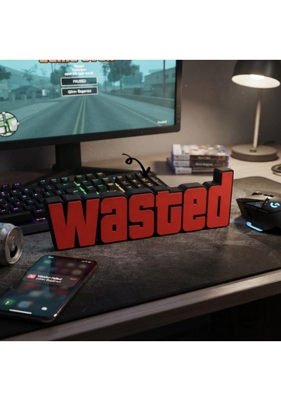 Wasted Oyun Temalı Dekor Diğer
