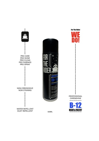 For The Rider B-12 Boat & Yacht Care&Shine(Onarır Parlatır Korur)