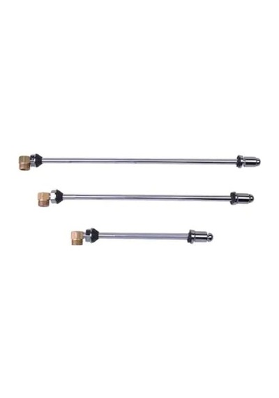 Taharet Çubuğu Komple Krom Borulu Sarı Dirsekli 29 Cm Orta Abanoz