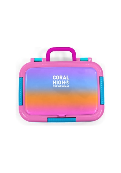 Coral High Kids Renk Geçişli Paslanmaz Çelik Beslenme Kabı 39182 Turuncu