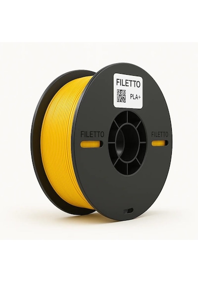 Filetto Pla+ Filament 1.75mm 1 Kg - Altın