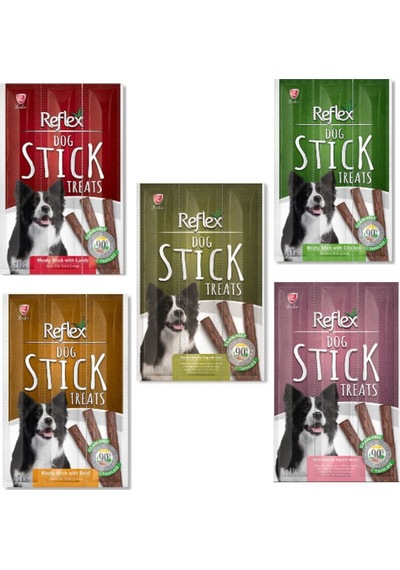 Reflex Stick Karışık Köpek Ödül Çubuğu 3 x 11 G 5'li