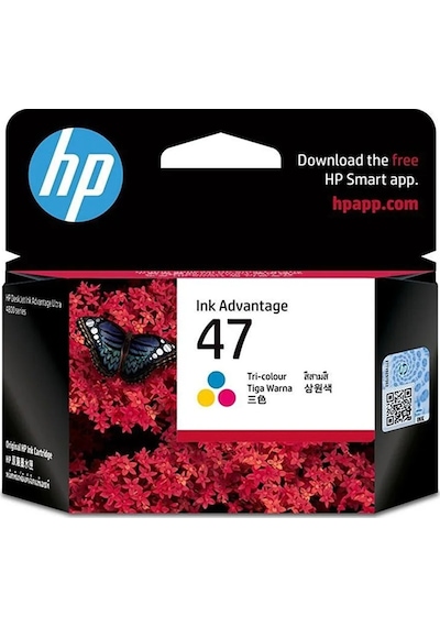 HP 47 6ZD61AE Kartuş Renkli