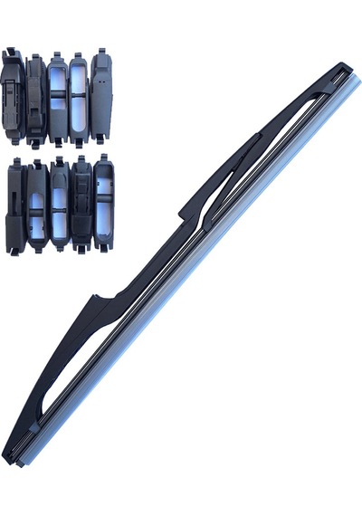 Foxwax Üniversal Muz Arka Silecek Süpürgesi 14 Inch 35 Cm 10 Aparatlı