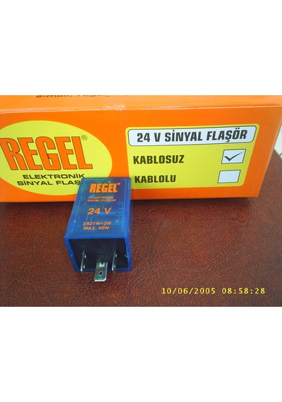 Sinyal Flaşör 24V Üniversal Regel