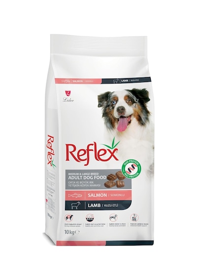 Tr Duo Protein Somonlu Ve Kuzu Etli Orta Ve Büyük Irk Yetişkin Köpek Maması 10 Kg