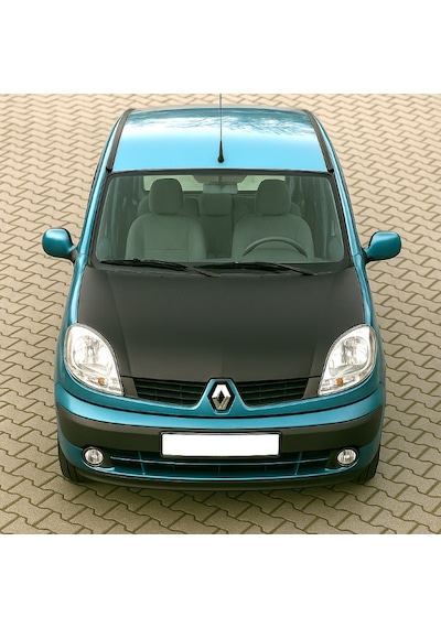 Renault Kangoo 2003 2007 Tam Kaput Koruyucu Suni Deri Maske Siyah 1 Adet