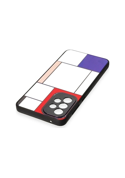 Mey İthalat Samsung Uyumlu Galaxy A33 5g Kılıf Mirror Desenli Kapak - Mirror - 9 Siyah