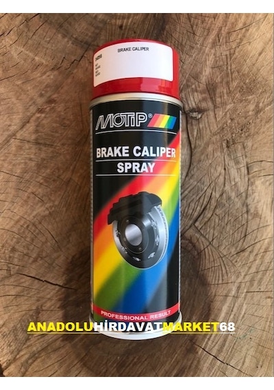 Motip Disk Fren Kaliper Boyası Kırmızı Renk Sprey Kaliper Boya 40