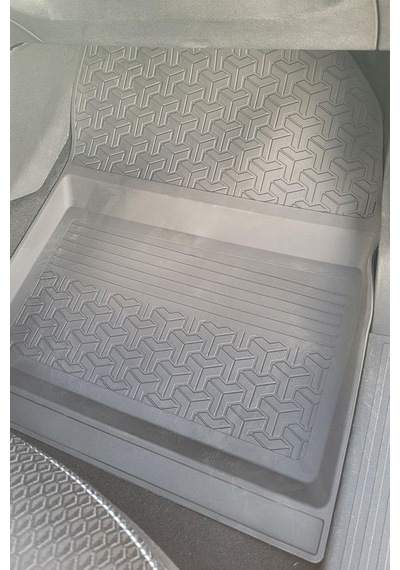 Citroen Berlingo Panelvan Van Havuzlu Paspas Ön Iki Parça 4d Siyah 2019 2020 2021 2022 2023 2024
