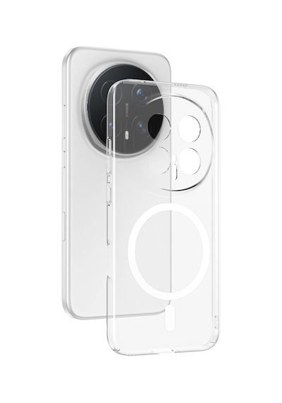 Honor Magic 8 Pro Kılıf Sararmaz Ultra İnce Sert Mika Magsafe Kamera Yükseltili Erd Şeffaf