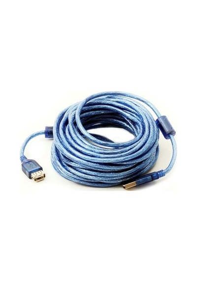 Rose 10 Metre Usb 2.0 Uzatma Kablosu Mavi