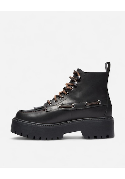 Timberland Stone Street Mıd Lace Up Boot Kadın Siyah Bot Tb0a27yzw021 Siyah