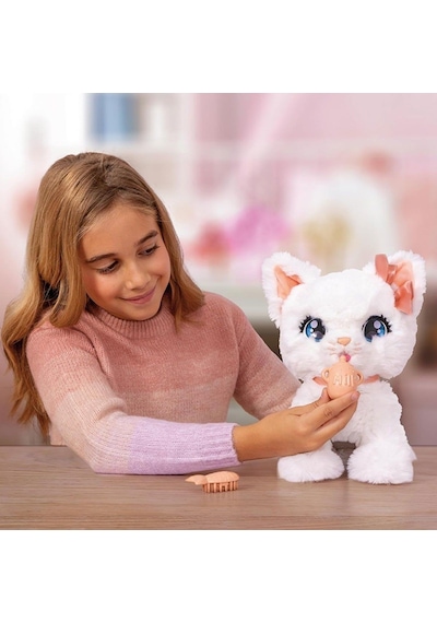 Hareketli Ve Sesli Sevimli Peluş Kedicik Bella