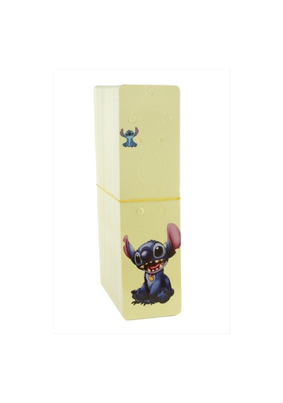 Çzgflm - 630 - Karakteri Dik Set Kolye - Nazblsmm - Kartı Sarı