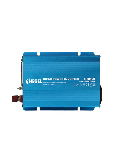 Hegel - İnges 600 Watt 12 Volt Tam Sinüs İnverter - 12v 600w İnvertör