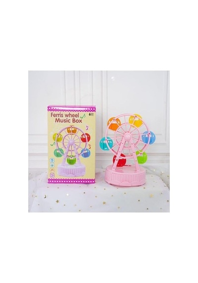 Coverzone Dönme Dolap Müzik Kutusu, 10 X 16cm, Kurmalı Melodili Ferris Wheel Müzik Kutusu, Pasta Üstü Doğum Gün Diğer Coverzone Dönme Dolap Müzik Kutusu, 10 X 16cm, Kurmalı Melodili Ferris Wheel Müzik Kutusu, Pasta Üstü Doğum Gün Diğer