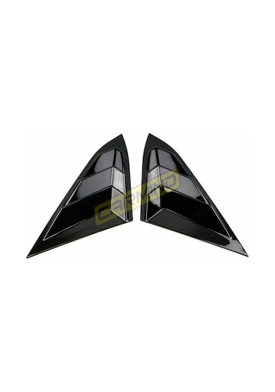 Honda Civic Fc5 Sedan Kelebek Cam Vizörü Piano Black 2016-2021