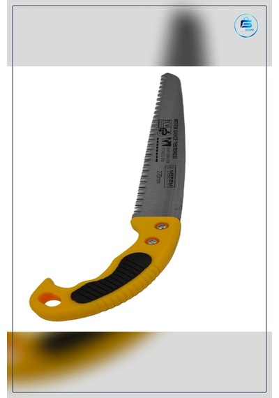 Bahçe Budama Testeresi 270 Mm Düz Bıçaklı Kılıflı Bıçkı Dal Kesme
