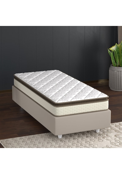 Mobpazar Sidney Premium Full Ortopedik Pedli Yatak, Çift Taraflı Kullanım, Yüksek Konfor 90x190 cm