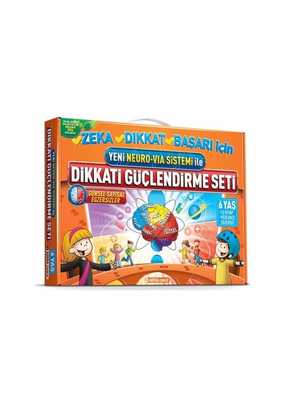 Adeda Dikkati Güçlendirme Seti 6 Yaş + Fin Fin Fil
