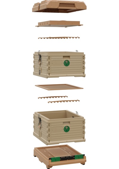 Ergo Kovan 2 Katlı Ln-24 Tr Çerçevesiz - Arıcılık