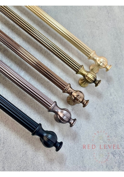 Hitit 128 Mm Bronz Modern Metal Kulp Modelleri Lüks Country Mutfak Dolap Çekmece Mobilya Kulbu Bronz