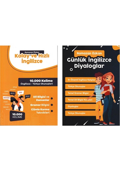 Günlük İngilizce Diyaloglar – Kolay ve Hızlı İngilizce 2 Kitap