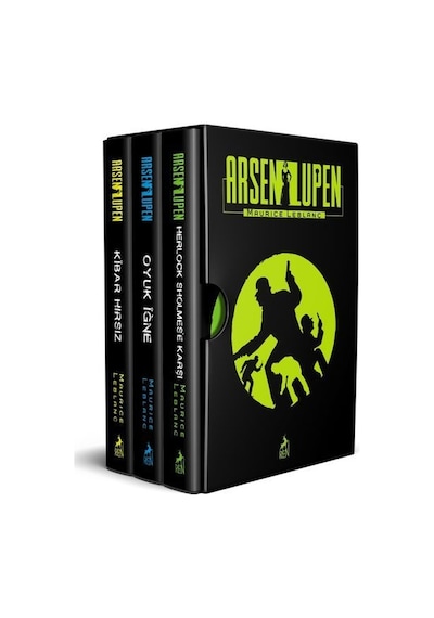 Arsen Lüpen Seti-3 Kitap Takım - Maurice Leblanc - Ren Kitap