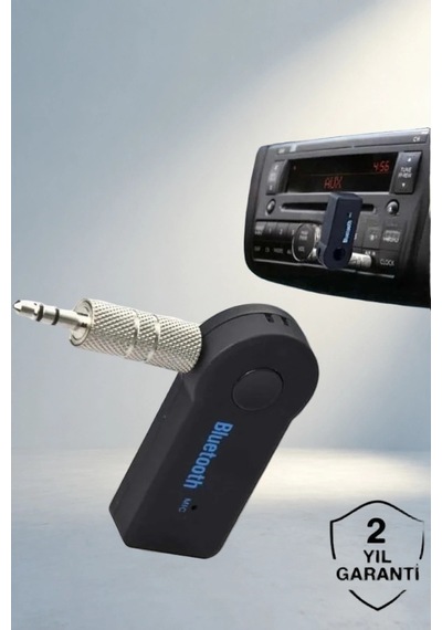 Kablosuz Bluetooth Aux Araç Bağlantı Kiti Tüm Araçlar İçin