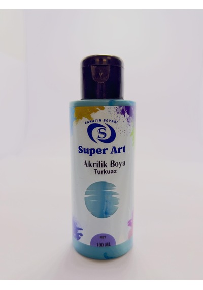 Superart Akrilik Boya Turkuaz Turkuaz