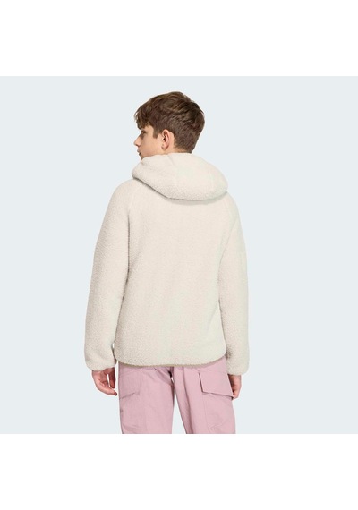 Adidas Terrex Xploric Çocuk Bej Polar Ceket Kg7690 Krem