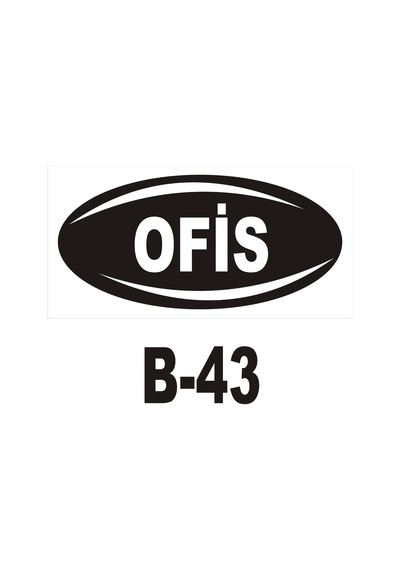 Iş Güvenliği Levhası - Uyarıcı Levha - Ikaz Levhası Ofis Yazılı (261329972)