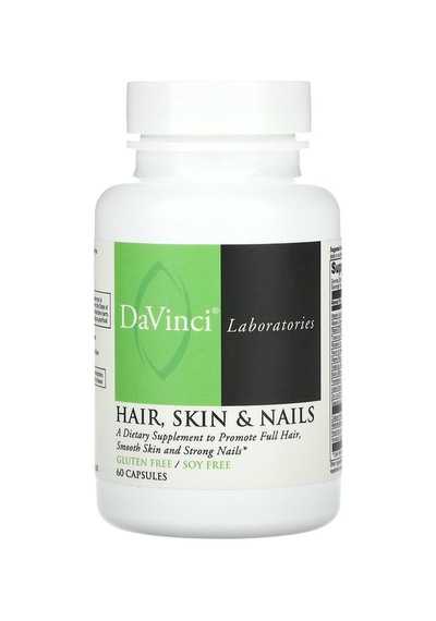 Davinci Laboratories, Hair, Skin & Nails, 60 Capsules