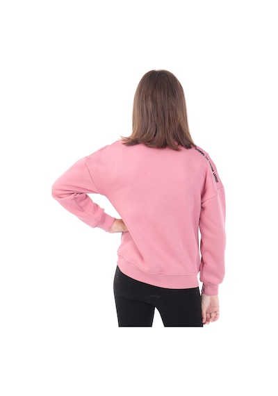 Toontoy Kids Toontoy Kız Çocuk Nakışlı Sweatshirt Gülkurusu