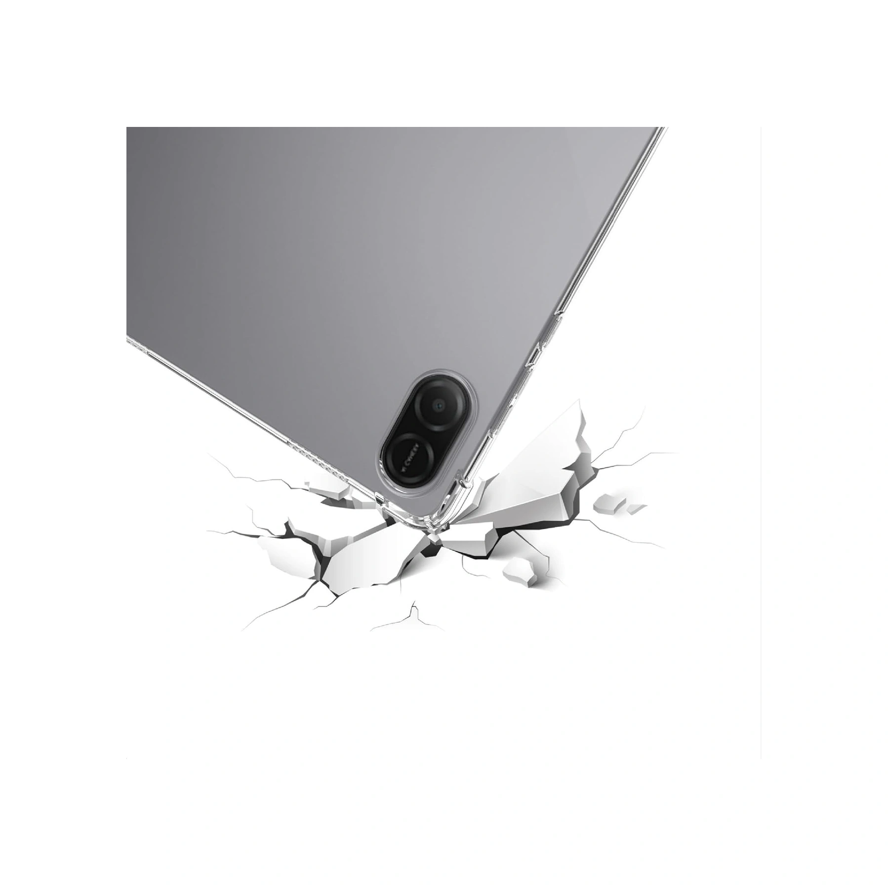 Honor Pad X8a 11 İnç Kılıf Şeffaf Silikon Köşe Korumalı Clear Darbe Emici Arka Kapak Arka Kapak