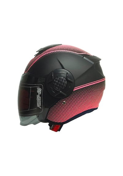 Motosiklet Yarım Kask Double Güneş Vizörlü Siyah Ece Sertifikalı Abs Material Motorcu Kaskı Welkin Çok Renkli