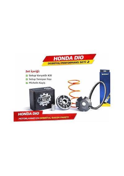 Setup Motorcycle Honda Dio Debriyaj Performans Seti