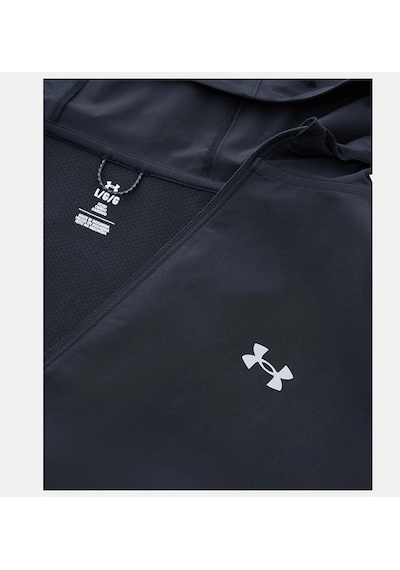 Under Armour Ua Velociti Storm Hooded Erkek Eşofman Üstü 6005900-001 Siyah